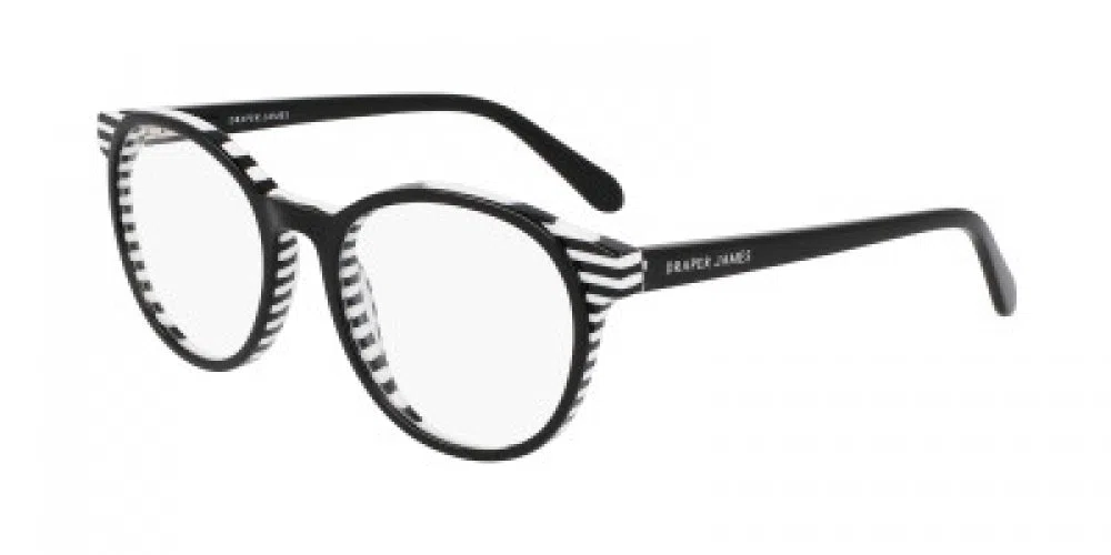 Draper James DJ1021 Eyeglasses - Blue Stripe - view 3